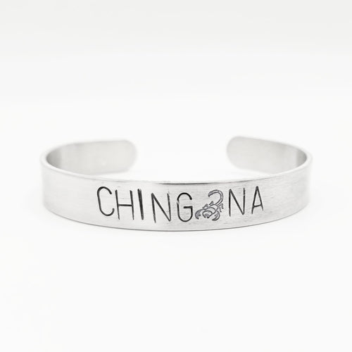 Scorpion Chingona Cuff Bracelet