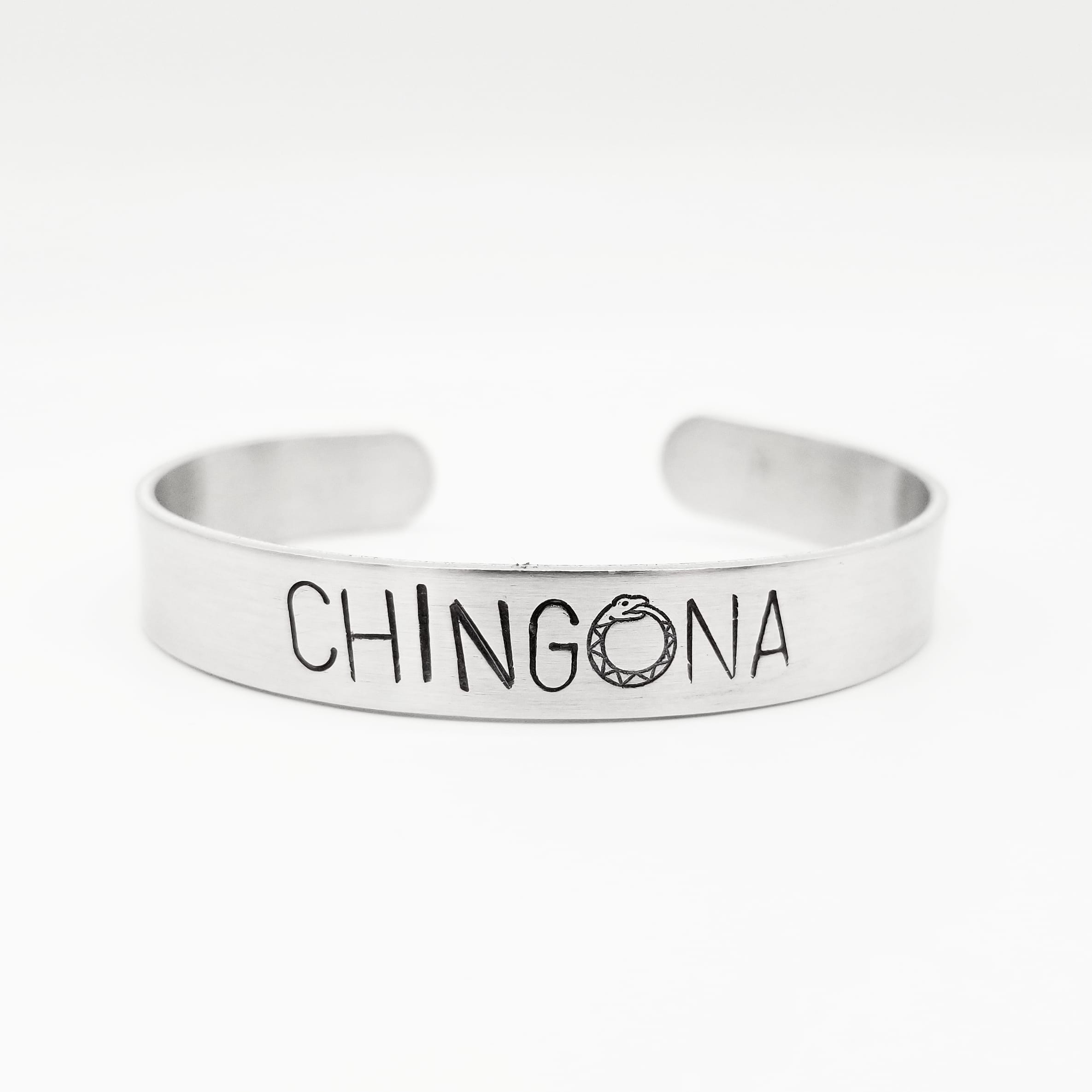 Snake Chingona Cuff Bracelet