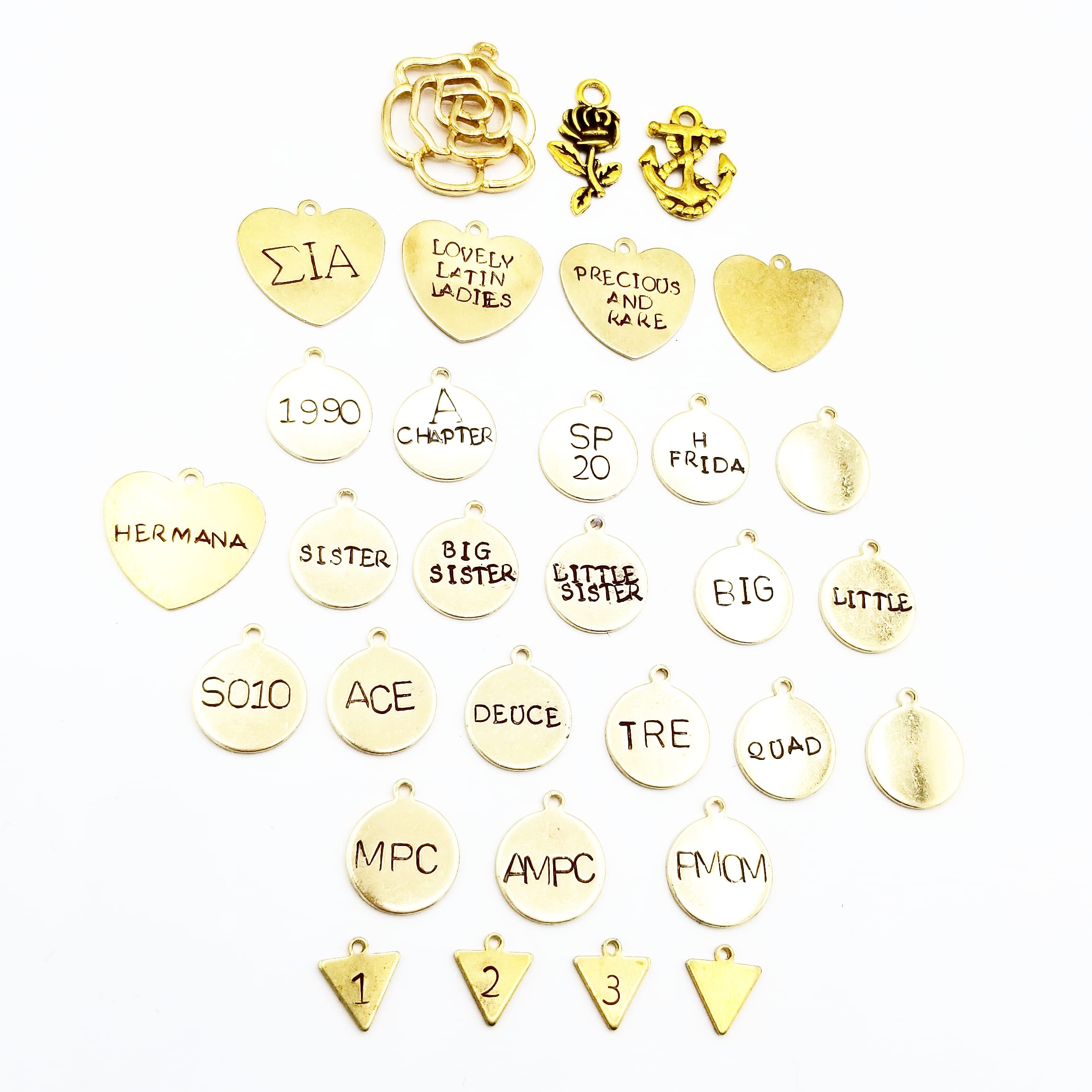 SIA Pulsera with 2 charms