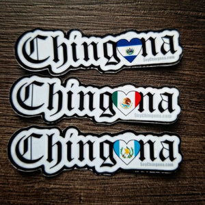 Chingona Flag Sticker