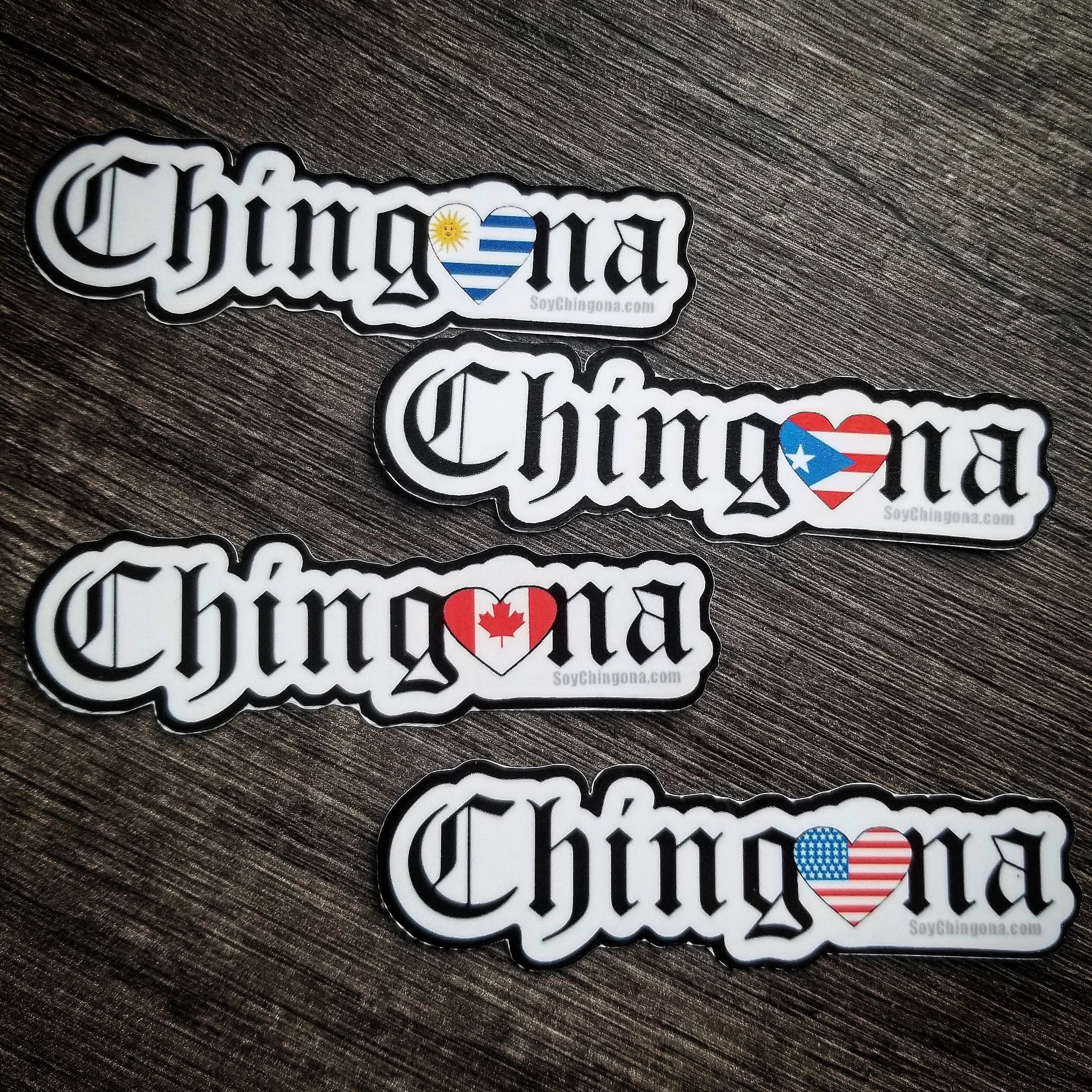 Chingona Flag Sticker