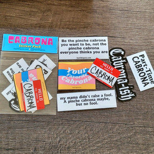 Cabrona Sticker Pack