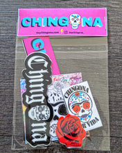 Load image into Gallery viewer, Chingona Sugarskull Sticker Pack