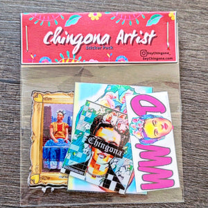 Chingona Artist Sticker Pack
