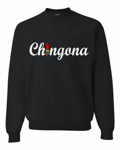 Chingona LipStick Sweatshirt