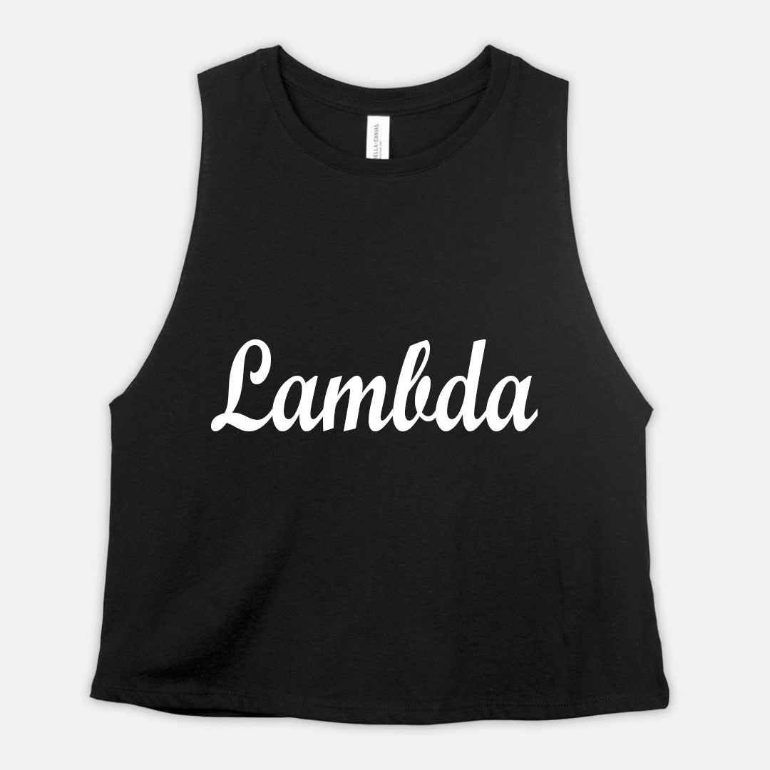 Racerback Cropped Tank