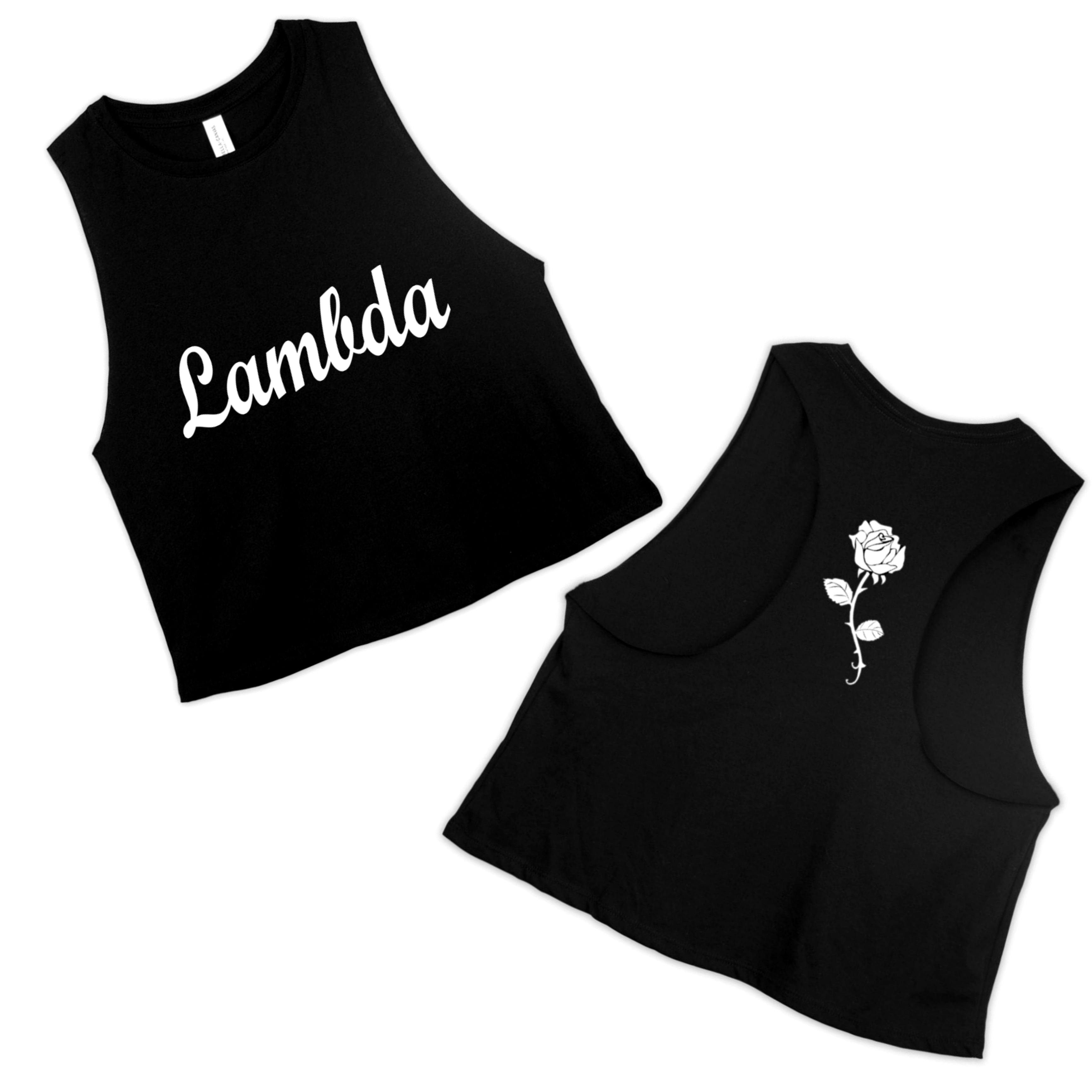 Racerback Cropped Tank